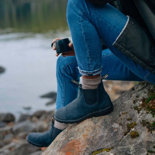 BLUNDSTONE 1940 CLASSICS NAVY NUBUCK - immagine 5
