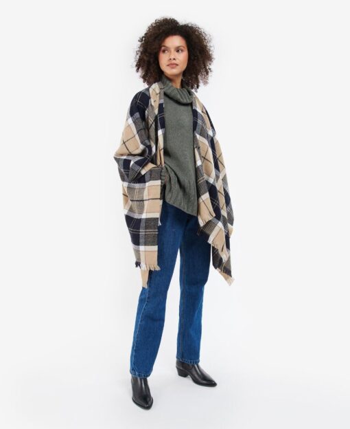Scialle Staffin Tartan Serape -  Barbour - immagine 2