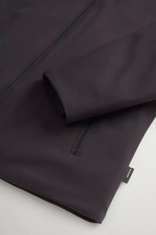 Woolrich - Firth Parka corto in Tech Softshell - Black - immagine 5