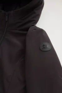 Woolrich - Firth Parka in Tech Softshell - Nero - immagine 5