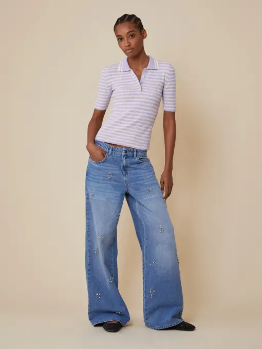Gino – Jeans con strass Pennyblack