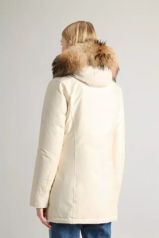 Woolrich - Arctic Parka in Ramar Cloth - pelliccia removibile - immagine 2