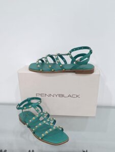 Sandali Flat con borchie Pennyblack - immagine 2