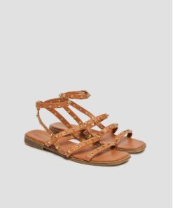 Sandali Flat con borchie Pennyblack