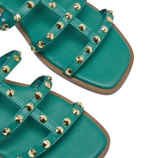 Sandali Flat con borchie Pennyblack