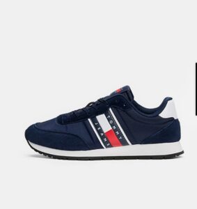 Sneakers con mix di texture- Tommy Jeans - immagine 3
