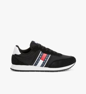 Sneakers con mix di texture -Tommy Jeans - immagine 4