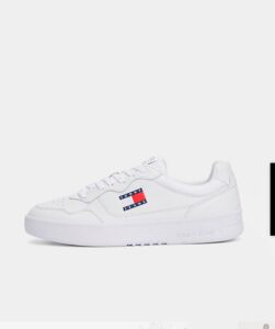 Sneakers basse in pelle -Tommy Jeans - immagine 3