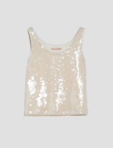Cadore – Top ricamato con paillettes Pennyblack - immagine 2