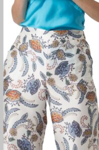 BENZIM-pantalone donna fantasia Kocca - immagine 3