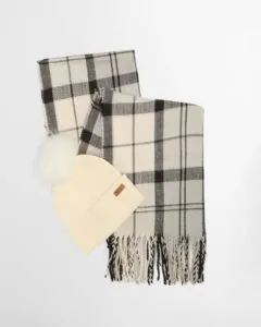 DOVER BEANIE&HAILES SCARF- Barbour