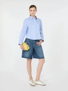 WKDNUORO-Camicia Azzura-Weekend MaxMara